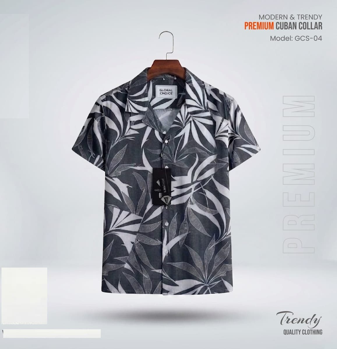 Premium Short Sleeve Cuban Collar Shirt