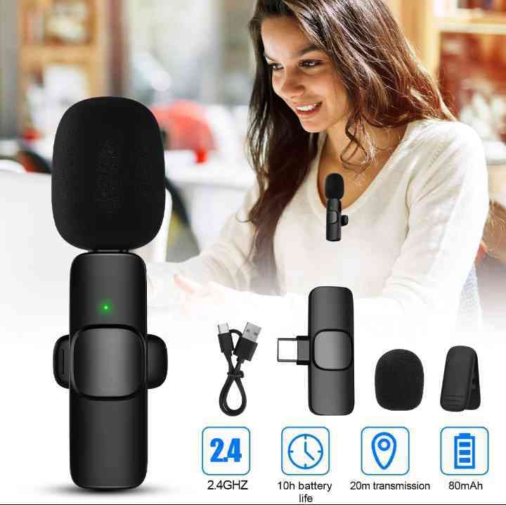 K8 Wireless Microphone type c and type b