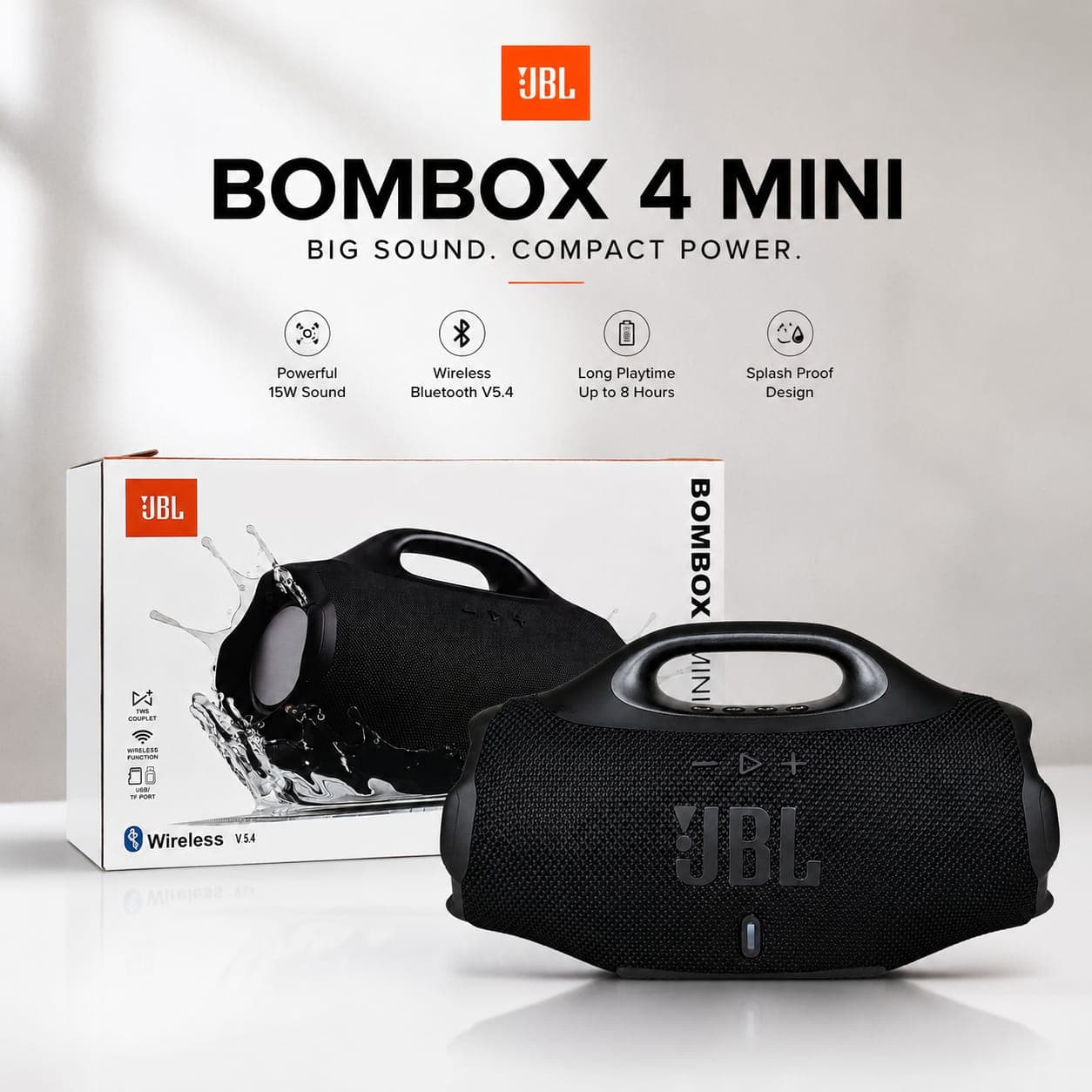 জেবিএল বুমবক্স (JBL Boombox) — আড্ডা জমবে যেকোনো স্থানে!