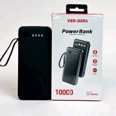 Ven-Dens (Model: VD-PB058) পাওয়ার ব্যাংক।