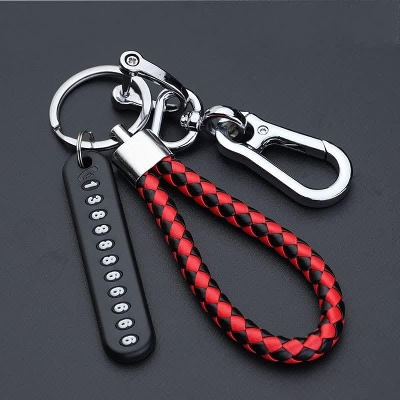 Smart Anti-Lost Number Plate Keychai