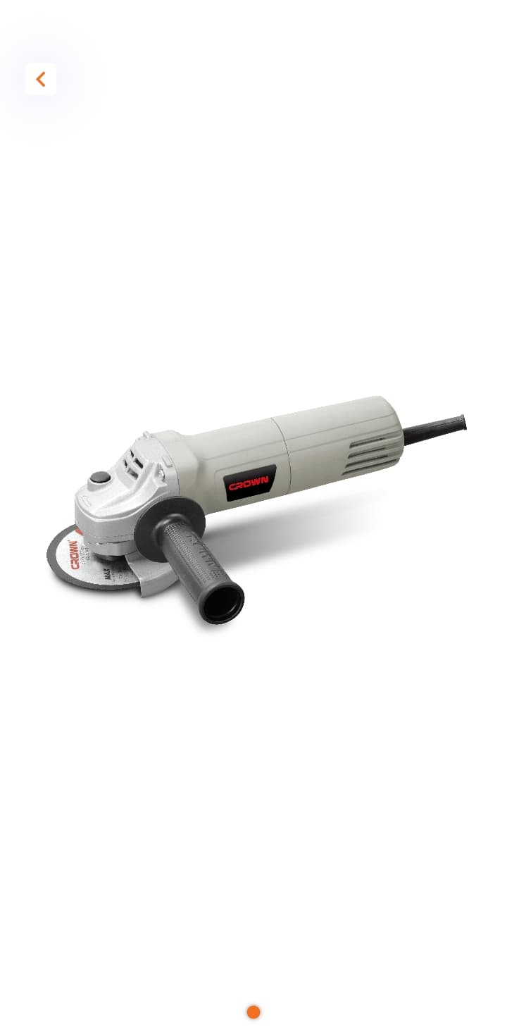 Angle Grinder  Brand: Crown  Model: CT13410
