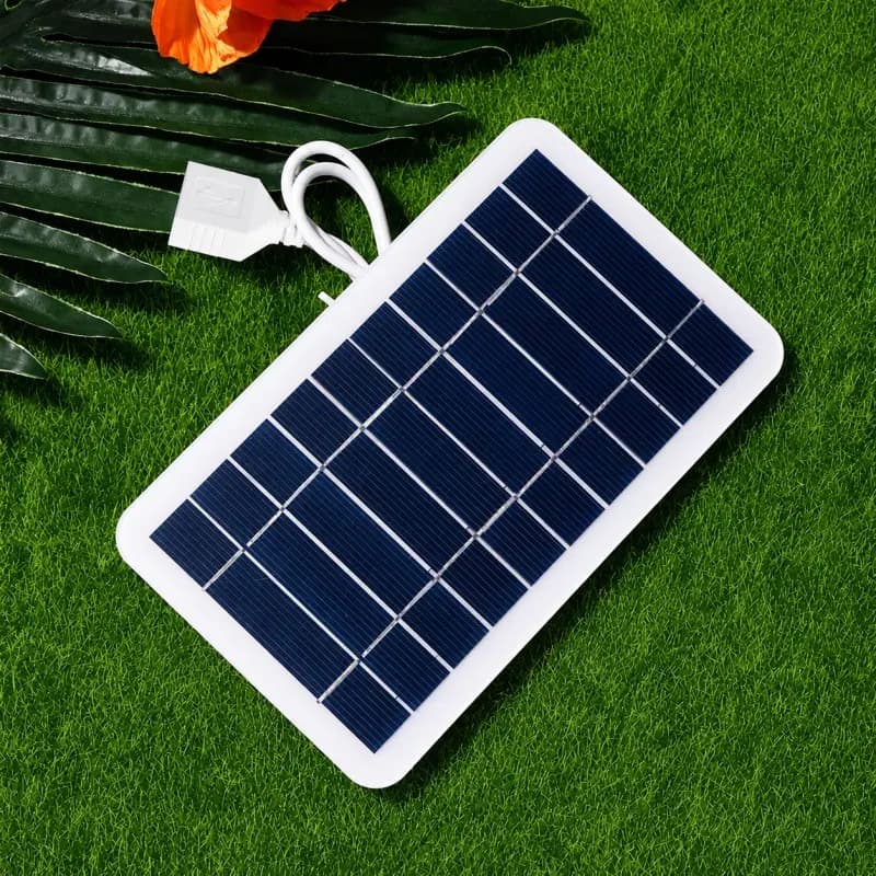 EcoVolt Pro – Portable Mini Solar Charging Panel with USB