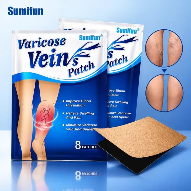 Sumifun Herbal Varicose Veins Medical Plaster Patch